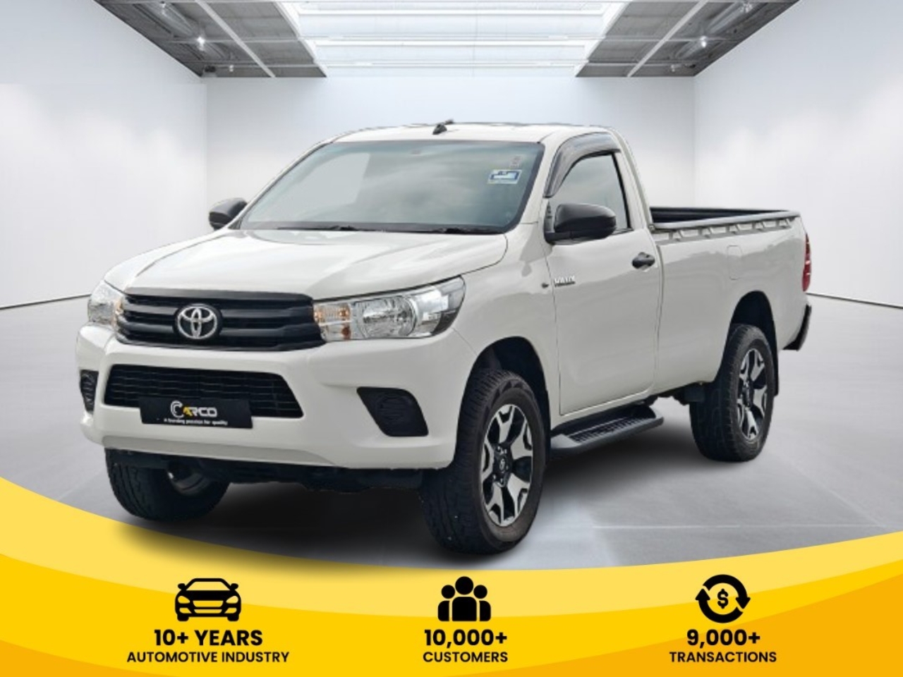 2021 TOYOTA HILUX 2.4 SINGLE CAB (M)